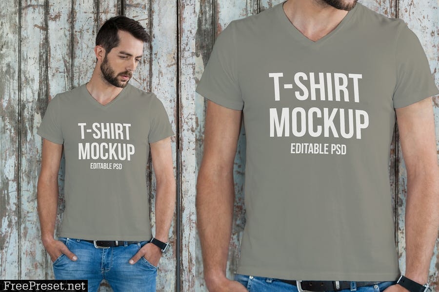 T-shirt Mockup Set