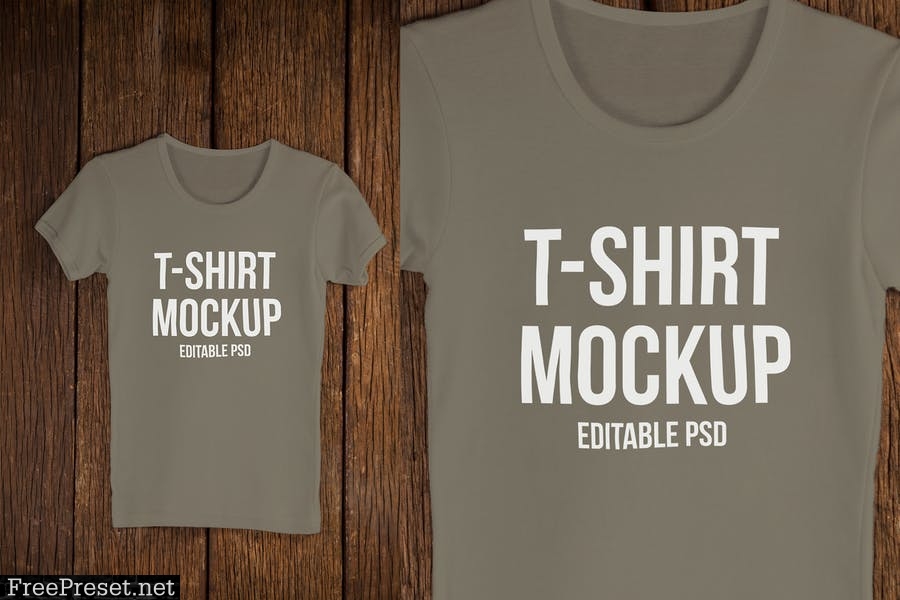 T-shirt Mockup Set