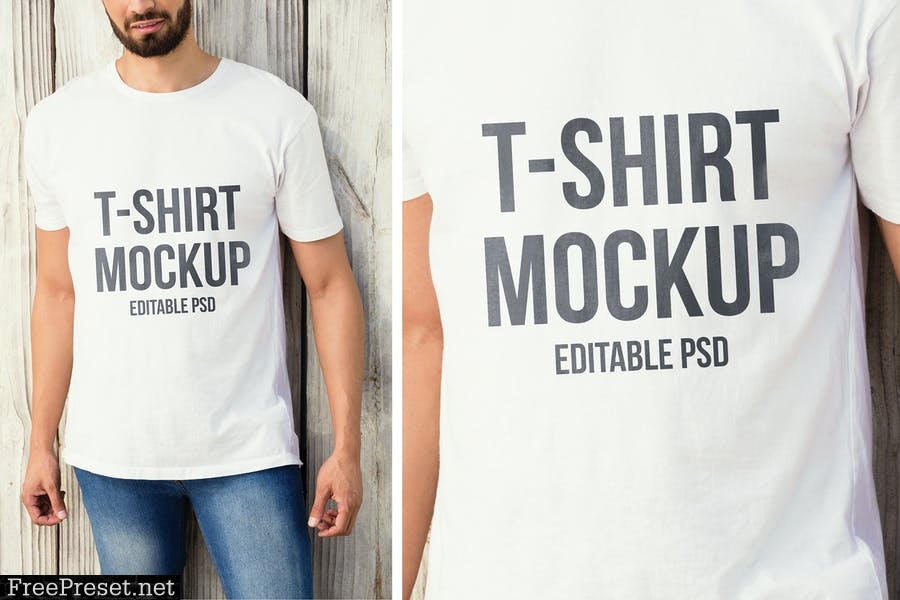 T-shirt Mockup Set YJVFJCQ