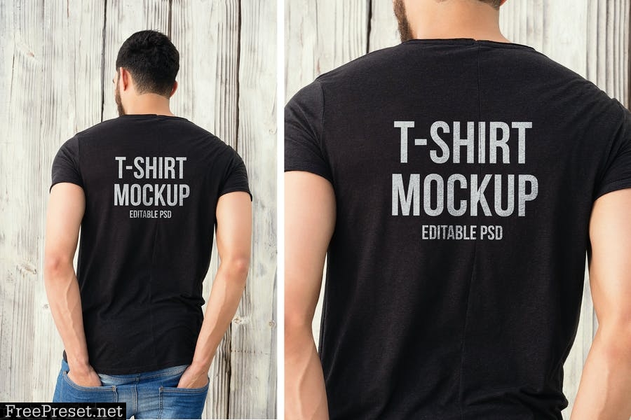 T-shirt Mockup Set YJVFJCQ