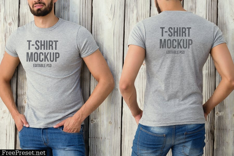 T-shirt Mockup Set YJVFJCQ