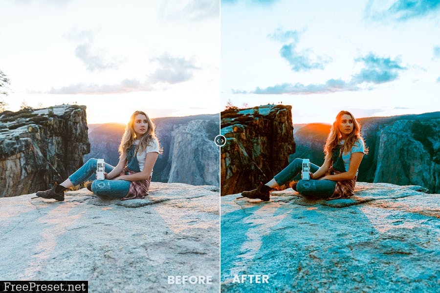 Teal and Orange Action & Lightrom Presets