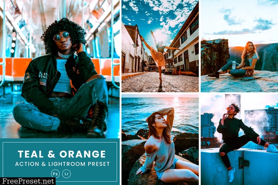 Teal and Orange Action & Lightrom Presets