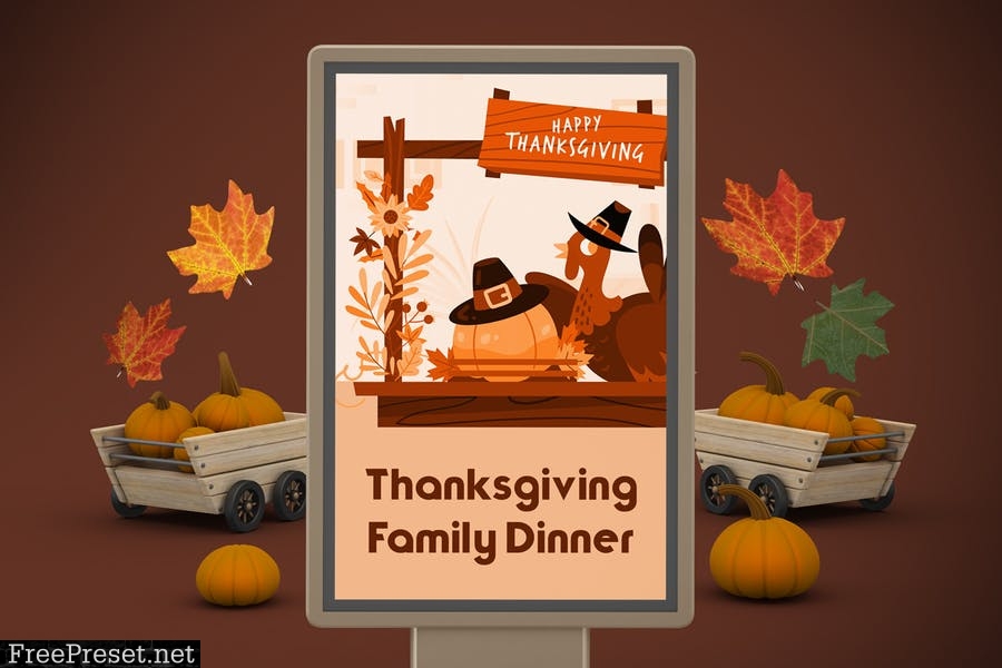 Thanksgiving Billboard HQNF9YN