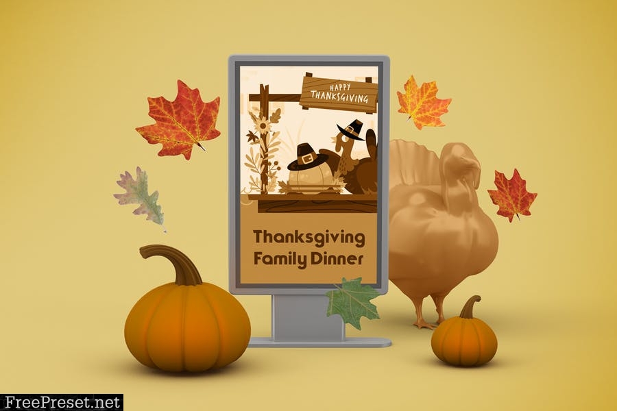 Thanksgiving Billboard HQNF9YN