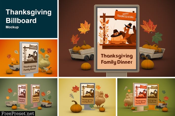 Thanksgiving Billboard HQNF9YN