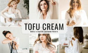 Tofu Cream Mobile & Desktop Lightroom Presets
