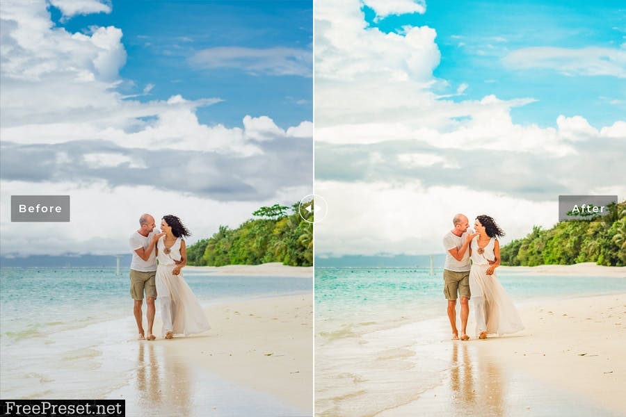 Tropical Island Mobile & Desktop Lightroom Presets