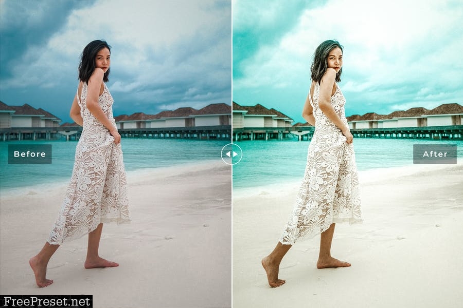 Tropical Island Mobile & Desktop Lightroom Presets