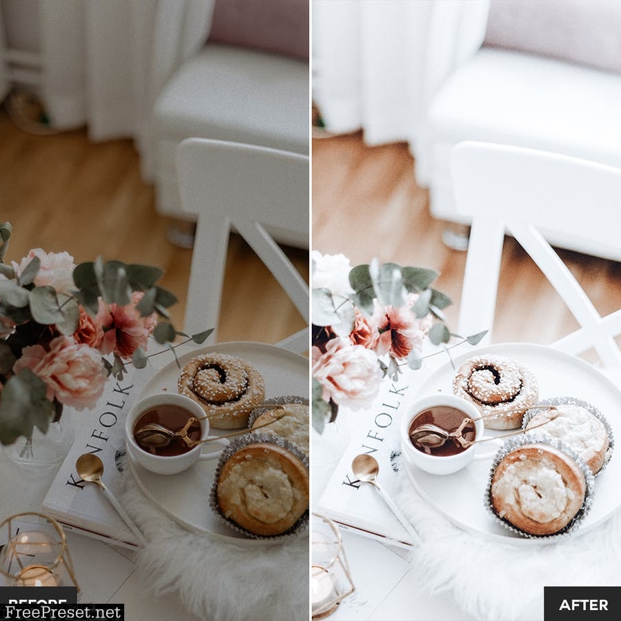 White lightroom presets