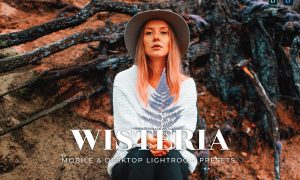 Wisteria Mobile and Desktop Lightroom Presets