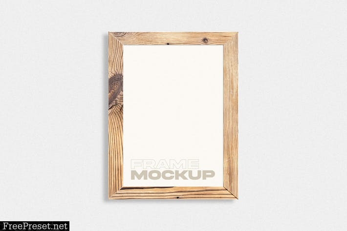 Wooden Frame Mockup