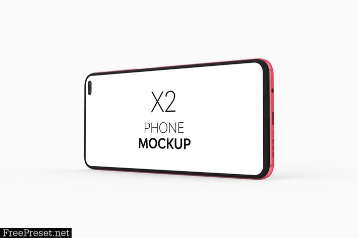 X2 Phone Mockup LM4KJZ5