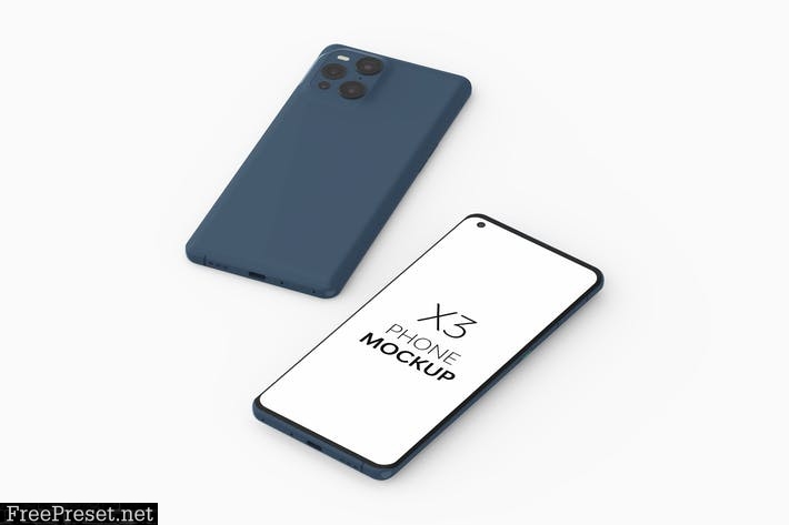 X3 Phone Mockup G2JM8ZP