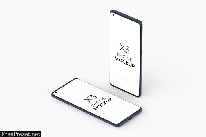 X3 Phone Mockup SZGJR9Z