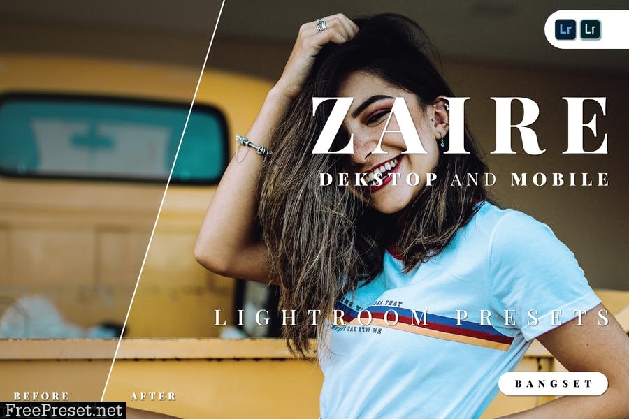 Zaire Desktop and Mobile Lightroom Preset