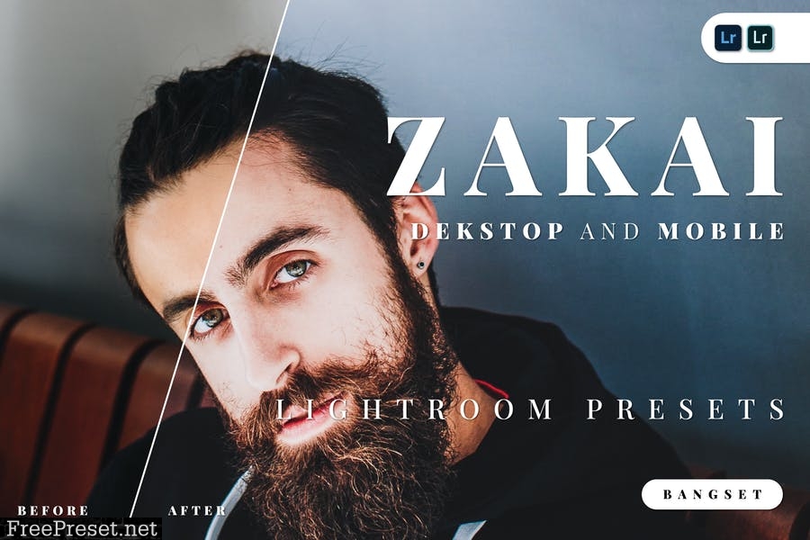 Zakai Desktop and Mobile Lightroom Preset