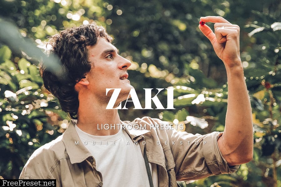 Zaki Lightroom Presets Dekstop and Mobile