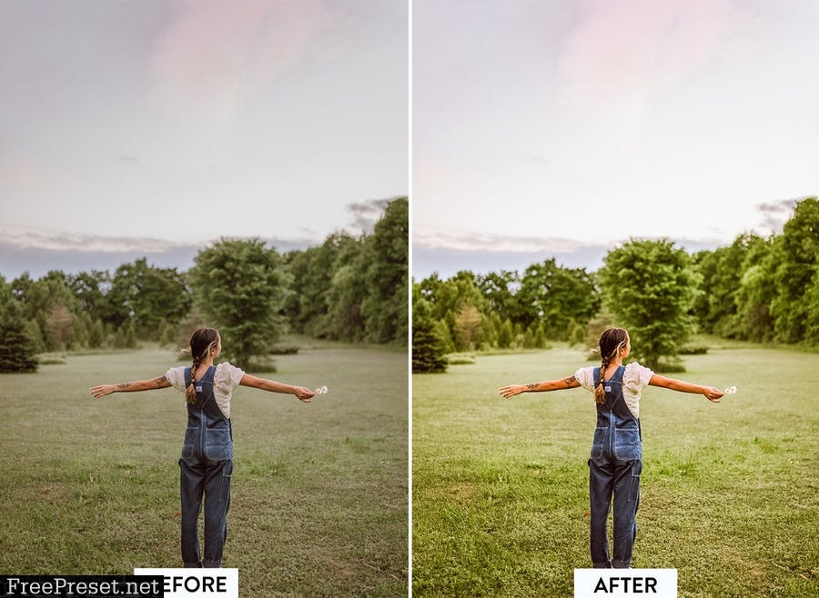 10 Outdoor Natural Lightroom Preset