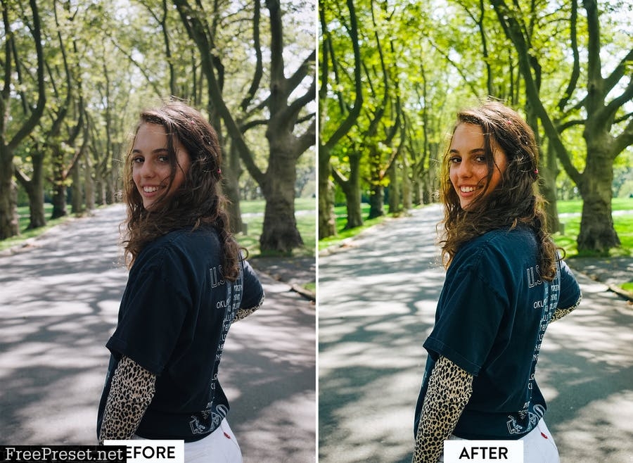 10 Outdoor Natural Lightroom Preset