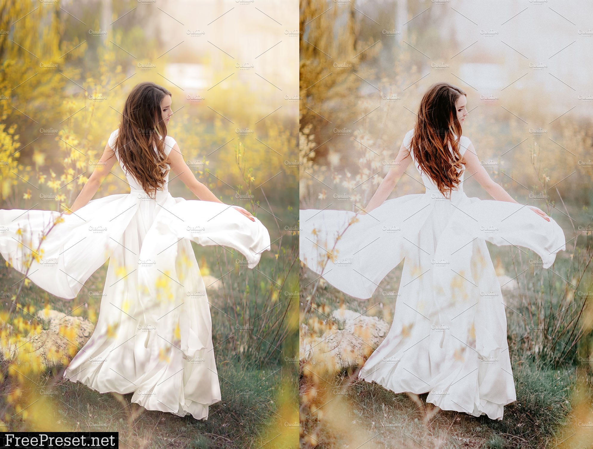 10x Lightroom Presets Shades Yellow 6071356