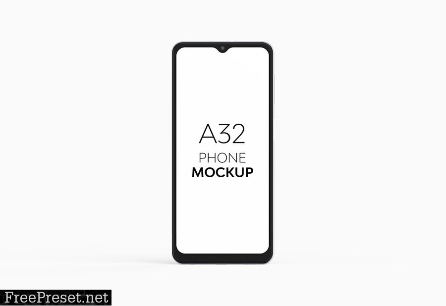 A32 Phone Mockup