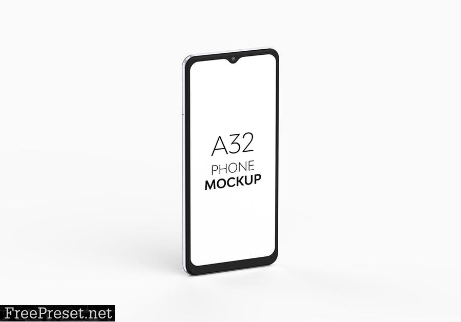 A32 Phone Mockup