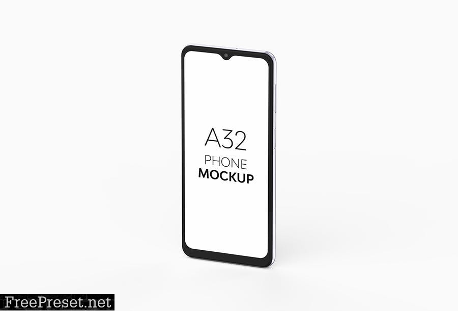 A32 Phone Mockup