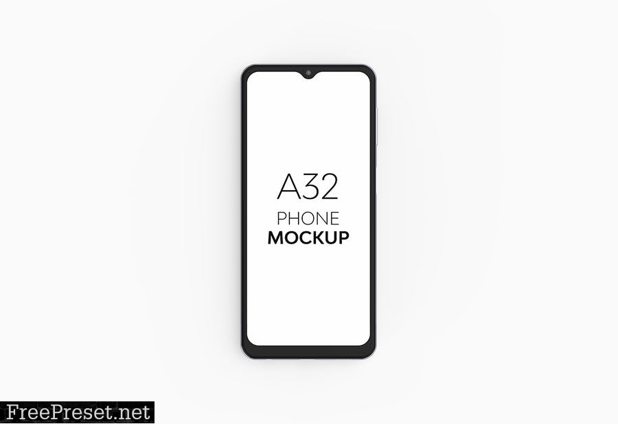 A32 Phone Mockup