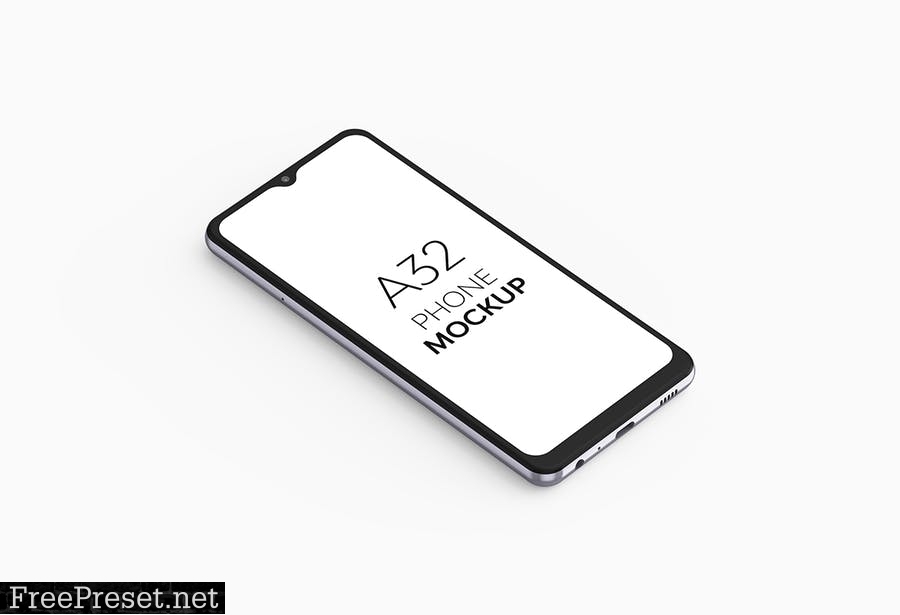 A32 Phone Mockup