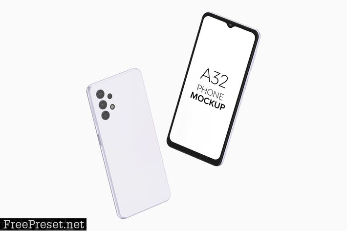 A32 Phone Mockup 57EXLSJ