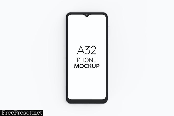 A32 Phone Mockup