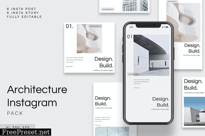Architecture Instagram Pack Y4LXK76