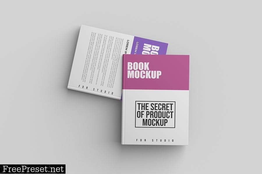 Awesome Book Mockup KQ547XY