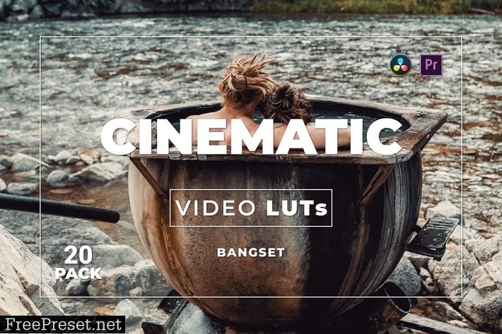 Bangset Cinematic Pack 20 Video LUTs