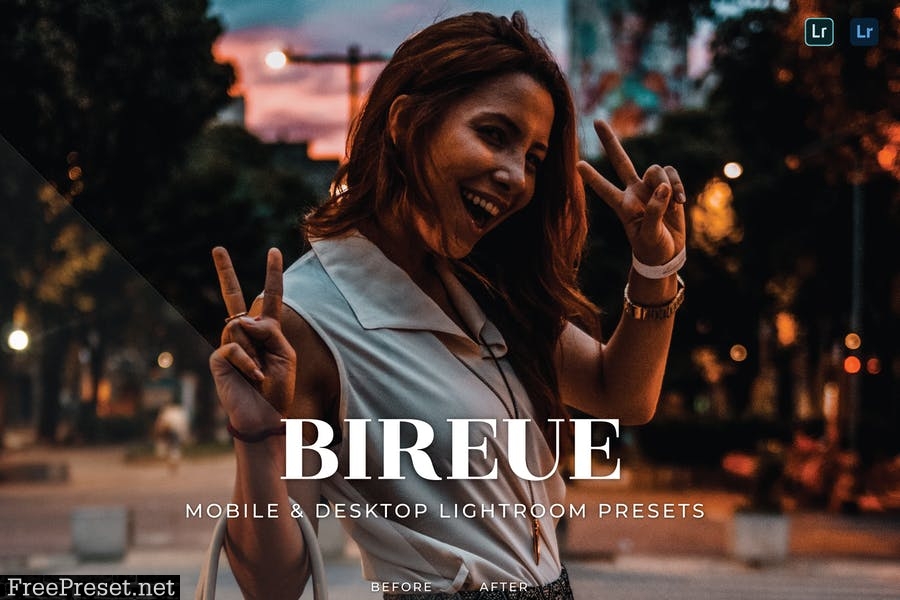 Bireue Mobile and Desktop Lightroom Presets