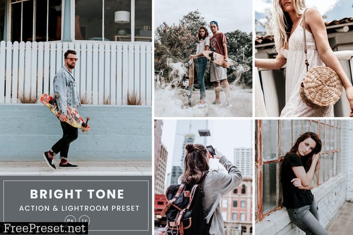 Bright Tone Action & Lightrom Presets