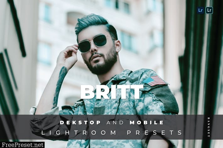 Britt Desktop and Mobile Lightroom Preset