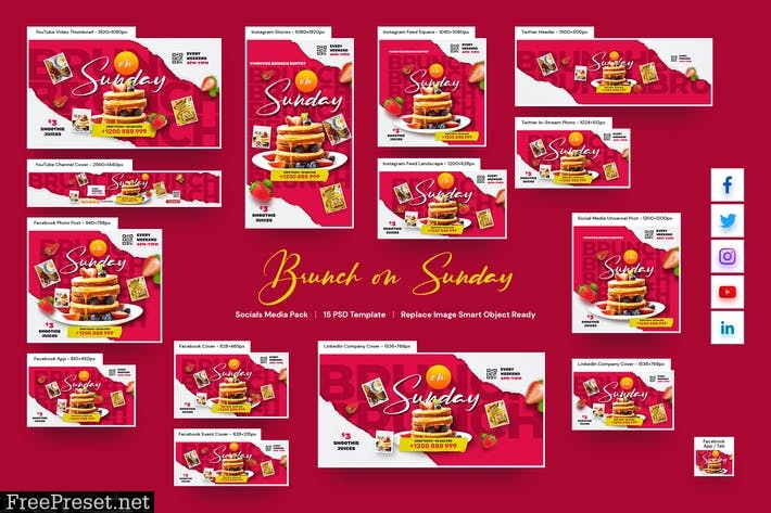 Brunch Social Pack QDT2PHK