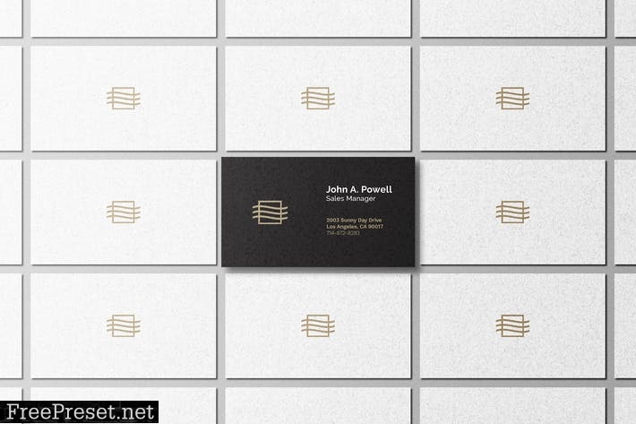 Business Card Mockup 8B4CB5J