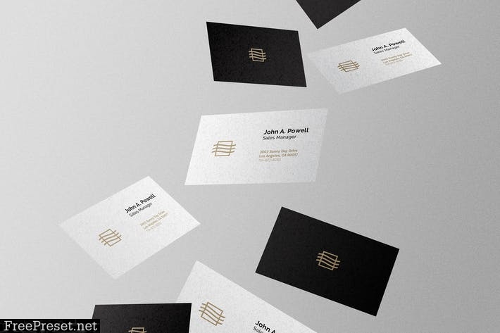 Business Card Mockup QHMXM77