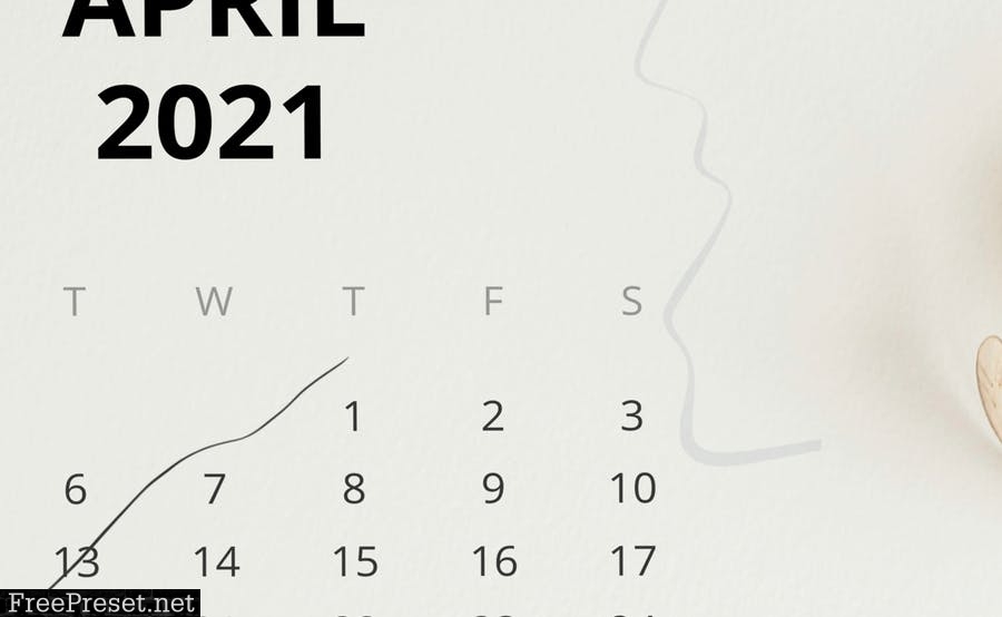 Calendar Mockup Vol.07