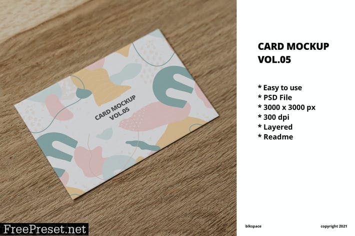 Card Mockup Vol.04 7UDSCAP