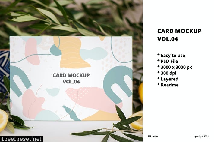 Card Mockup Vol.04