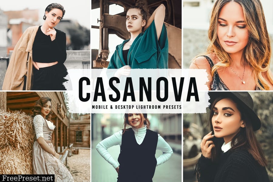Casanova Mobile & Desktop Lightroom Presets