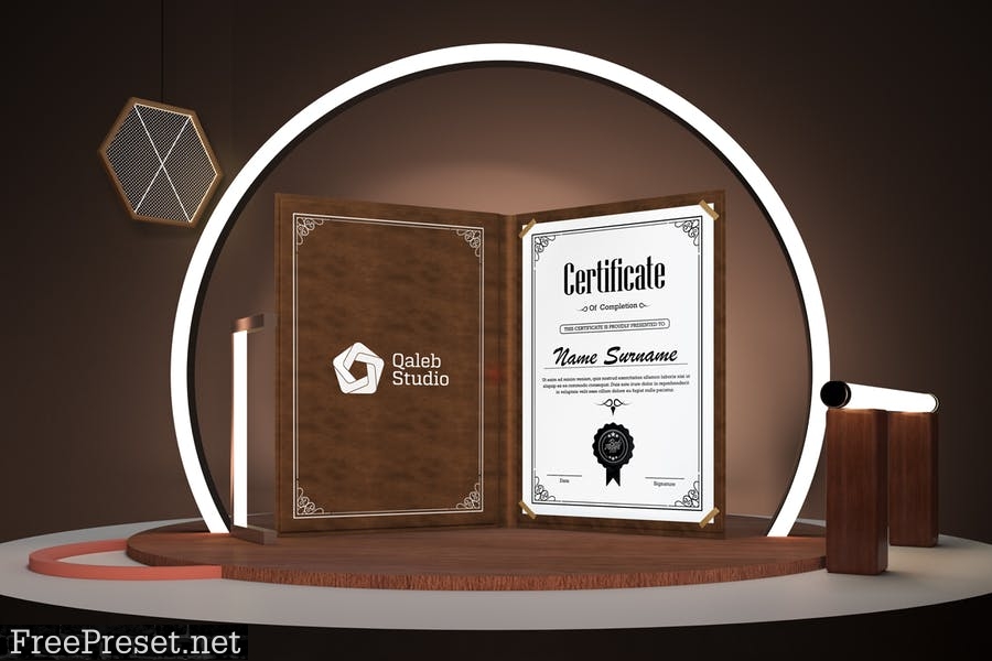 Certificate Neon M9WSCJ3