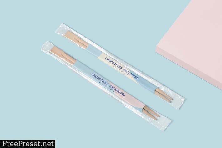 Chopstick Packaging Mockups