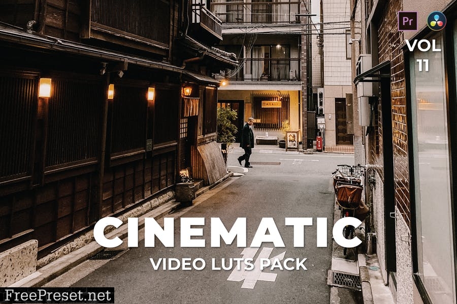 Cinematic Pack Video LUTs Vol.11