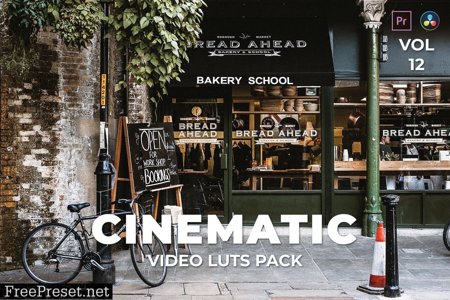 Cinematic Pack Video LUTs Vol.12