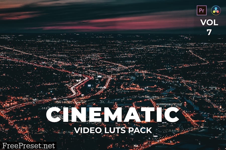 Cinematic Pack Video LUTs Vol.7